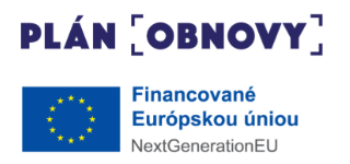 Plán obnovy a Financované Európskou úniou NextGenerationEU