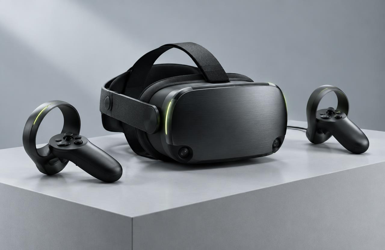 Ilustračná fotografia headsetu virtuálnej reality